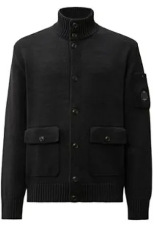 C.P. Company Heren, Truien, Zwart, Maat: XL