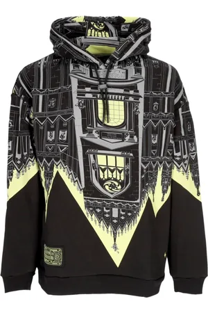 DOLLY NOIRE Heren, Sweatshirts & Hoodies, Veelkleurig, Maat: L Katoen