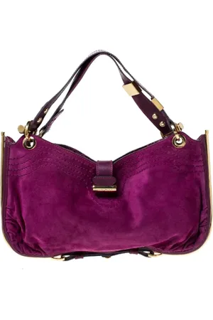 Jimmy Choo Dames, Pre-owned, Paars, Maat: ONE Size Leer