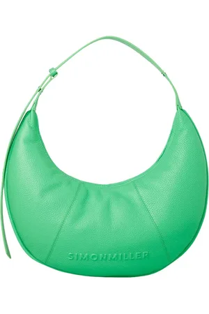 SIMON MILLER Dames, Tassen, Groen, Maat: ONE Size Leer