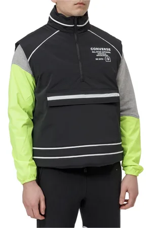 Converse Heren, Sweatshirts & Hoodies, Zwart, Maat: M