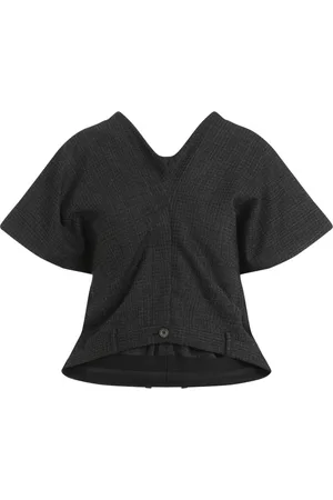 Balenciaga Dames, Blouses & Shirts, Zwart, Maat: XS Wol