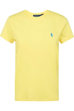 Ralph Lauren Dames, Tops, Geel, Maat: S Katoen