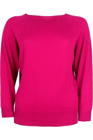 ALPHA STUDIO Dames, Truien, Roze, Maat: 2XS Katoen