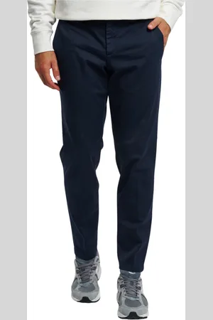 DEPARTMENT FIVE Heren, Broeken, Blauw, Maat: W34 Katoen