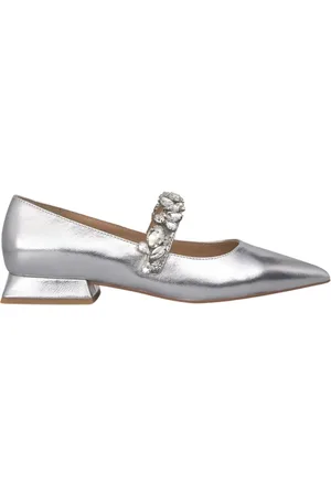 Alma en Pena Dames, Schoenen, Grijs, Maat: 36 EU Leer