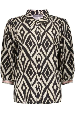 Geisha Dames, Blouses & Shirts, Veelkleurig, Maat: M