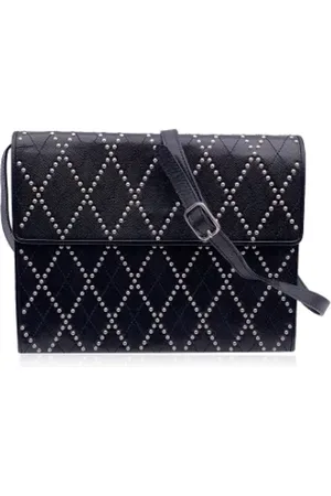 Saint Laurent Dames, Pre-owned, Zwart, Maat: ONE Size Leer