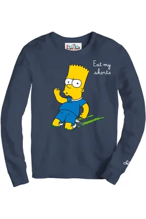 MC2 SAINT BARTH Heren, Sweatshirts & Hoodies, Blauw, Maat: M Katoen