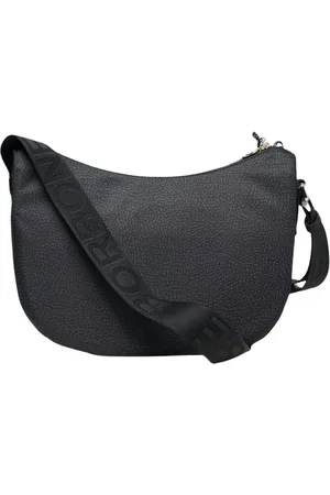 Borbonese Dames, Tassen, Zwart, Maat: ONE Size Poliester