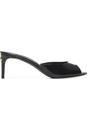 Dolce & Gabbana Dames, Schoenen, Zwart, Maat: 37 EU Leer