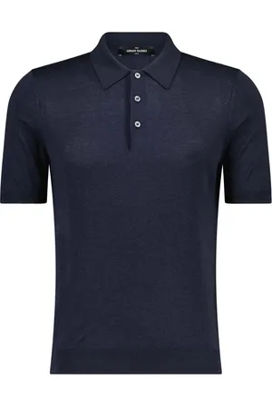 Gran Sasso Heren, Tops, Blauw, Maat: XL Zijde