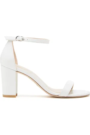 Stuart Weitzman Dames, Schoenen, Wit, Maat: 36 EU Leer