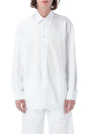 RAF SIMONS Heren, Overhemden, Wit, Maat: S Denim