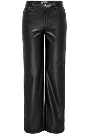 ONLY Dames, Broeken, Zwart, Maat: M L32