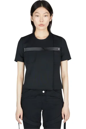 Courrèges Dames, Tops, Zwart, Maat: XS Poliester
