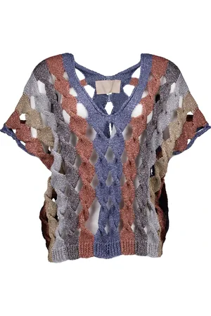 CIRCUS HOTEL Dames, Tops, Veelkleurig, Maat: 2XS