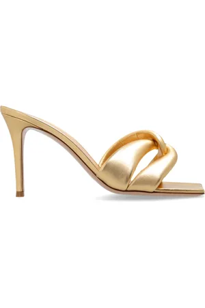 Gianvito Rossi Dames, Schoenen, Geel, Maat: 40 EU Leer