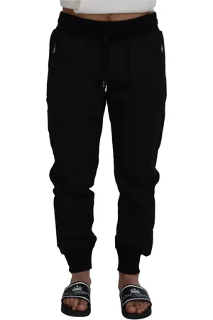 Dolce & Gabbana Heren, Broeken, Zwart, Maat: XL Nylon