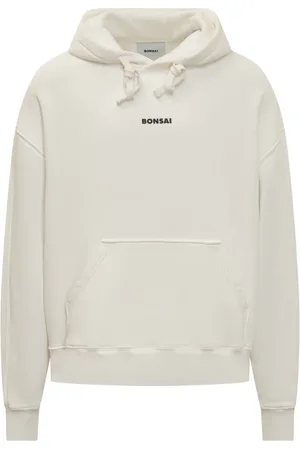 BONSAI Heren, Sweatshirts & Hoodies, Wit, Maat: L