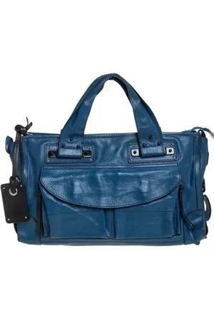 Chloé Dames, Pre-owned, Blauw, Maat: ONE Size Leer