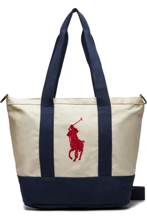Ralph Lauren Unisex, Tassen, Wit, Maat: ONE Size Katoen