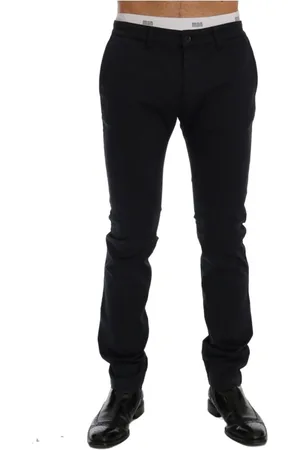 Gianfranco Ferré Heren, Broeken, Blauw, Maat: 2XL Katoen