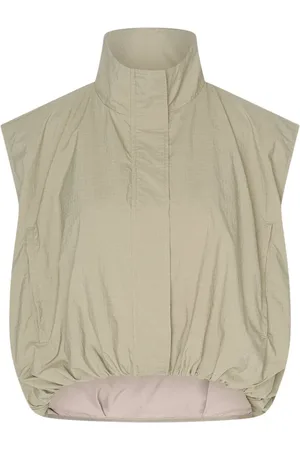 Aimée the Label Dames, Jassen, Groen, Maat: XL Nylon