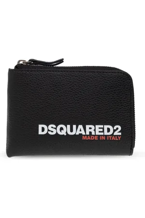 Dsquared2 Heren, Accessoires, Zwart, Maat: ONE Size Leer