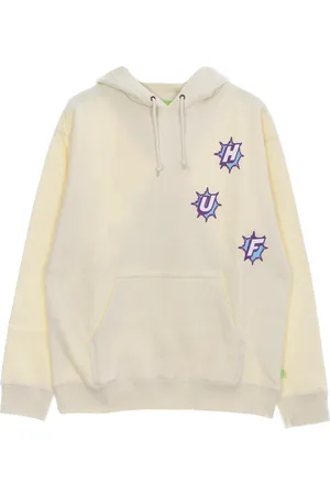 Huf Heren, Sweatshirts & Hoodies, Wit, Maat: XL Katoen