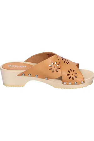 Pollini Dames, Schoenen, Bruin, Maat: 39 EU Leer