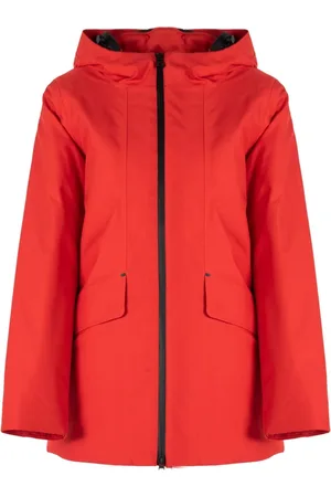 Geox Dames, Jassen, Rood, Maat: S Poliester