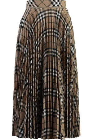 Burberry Dames, Rokken, Veelkleurig, Maat: 2XS Wol