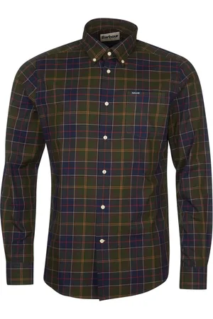 Barbour Heren, Overhemden, Veelkleurig, Maat: L Leer