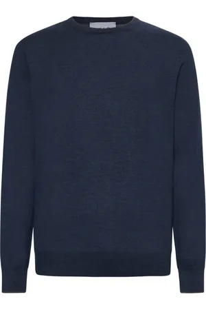 D4.0 Heren, Truien, Blauw, Maat: 2XL Wol