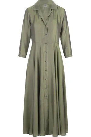 Aspesi Dames, Jurken, Groen, Maat: 2XS Viscose