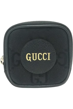 Gucci Heren, Pre-owned, Zwart, Maat: ONE Size Leer