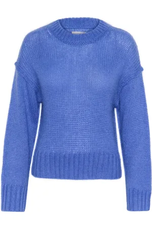 Part Two Dames, Truien, Blauw, Maat: 2XL Wol
