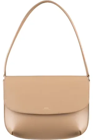 A.P.C. Dames, Tassen, Bruin, Maat: ONE Size Leer