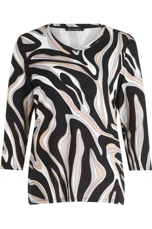 Betty Barclay Dames, Tops, Veelkleurig, Maat: XL Leer