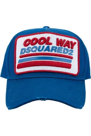 Dsquared2 Unisex, Accessoires, Blauw, Maat: ONE Size Katoen