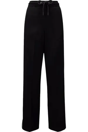 Moncler Dames, Broeken, Zwart, Maat: XS Satijn