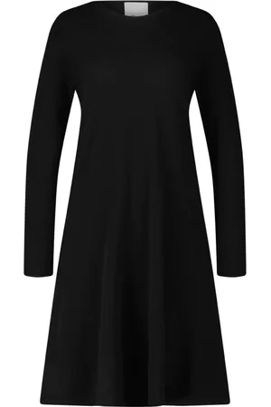 Allude Dames, Jurken, Zwart, Maat: M Kasjmier