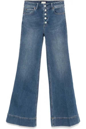 ALICE+OLIVIA Dames, Jeans, Blauw, Maat: W27 Denim