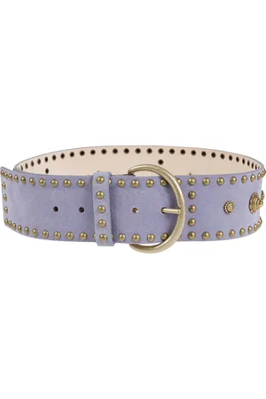 Alessia Zamattio Dames, Accessoires, Paars, Maat: M Leer