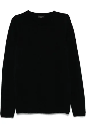 Roberto Collina Heren, Truien, Zwart, Maat: 2XL