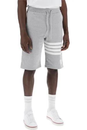 Thom Browne Heren, Korte broeken, Grijs, Maat: XL Katoen