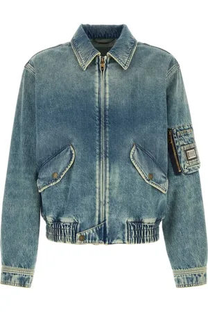 Dolce & Gabbana Heren, Jassen, Blauw, Maat: L Denim