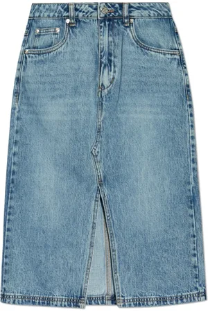 Gestuz Dames, Rokken, Blauw, Maat: S Katoen
