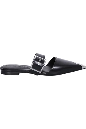 Alexander McQueen Dames, Schoenen, Zwart, Maat: 38 EU Leer